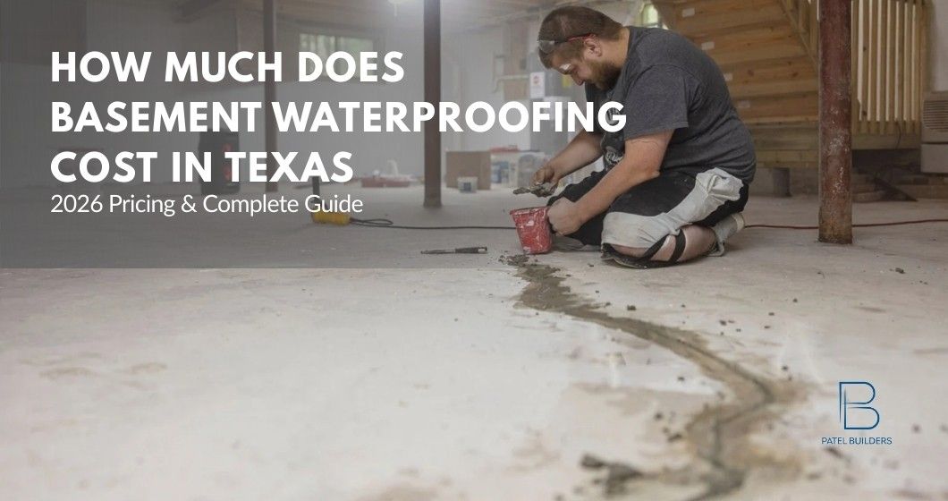 How Much Does Basement Waterproofing Cost in Texas: 2026 Pricing & Complete Guide