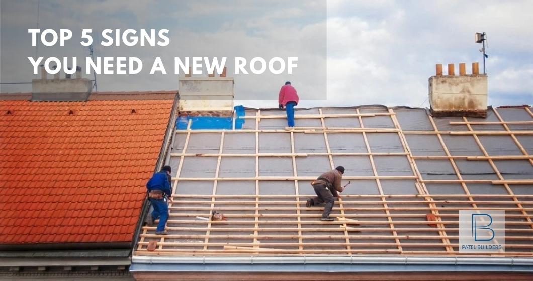Top 5 Signs You Need a New Roof